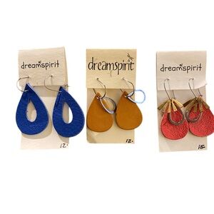 Dream spirit earrings x3 pairs